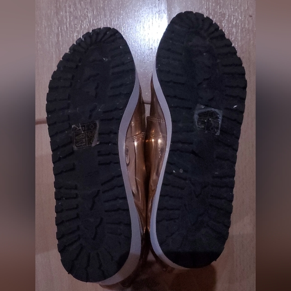 Rose Gold Mirror Loafers - Picture 4 of 4